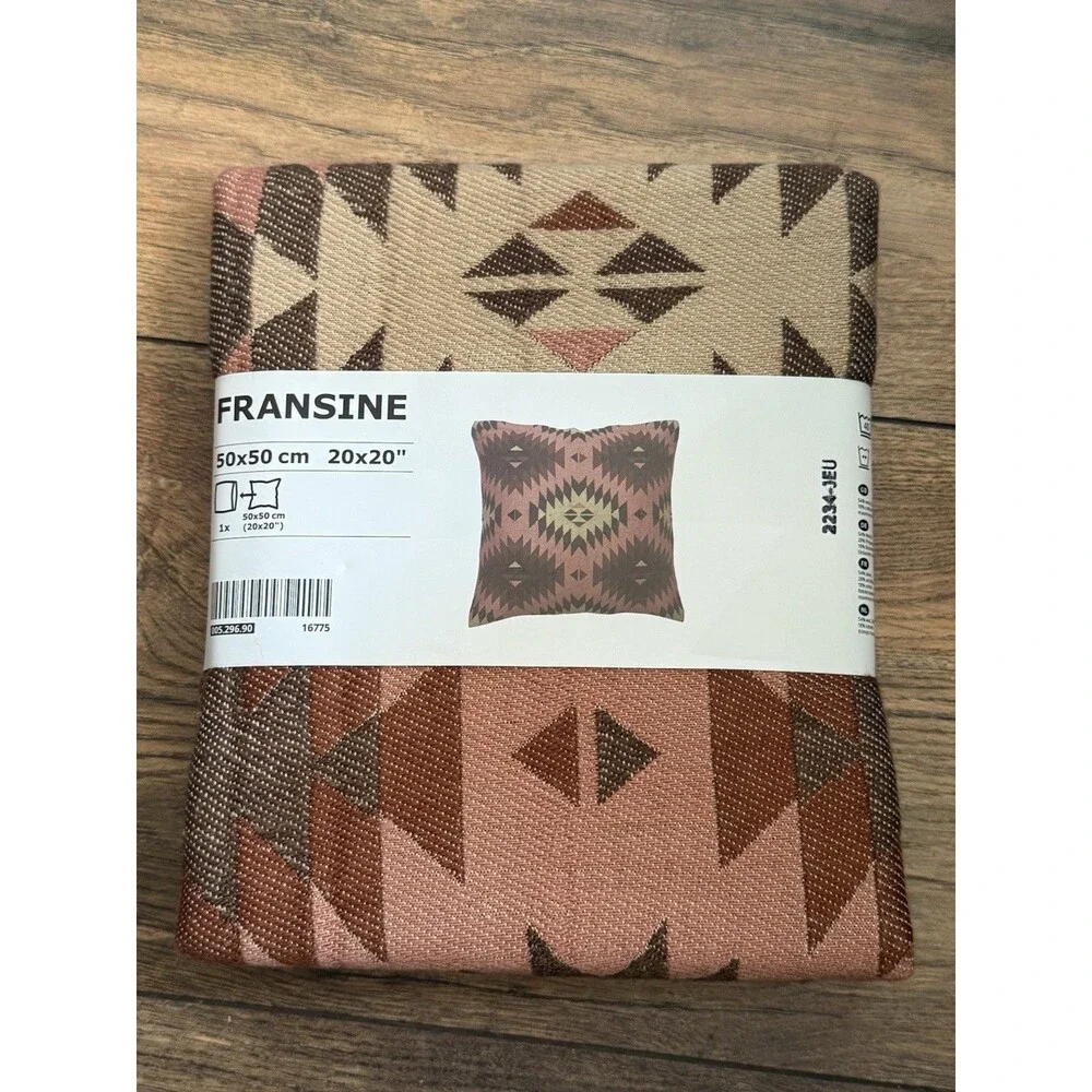 Ikea FRANSINE Pillow Cushion Cover Wool Blend 20